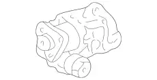 Насос гидроусилителя руля PORSCHE 996.314.050.02
