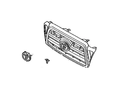 Решетка радиатора TOYOTA / LEXUS 53100-04500-B1