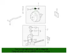 GROMMET 44673-25020 TOYOTA / LEXUS