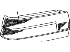 Фонарь задний TOYOTA / LEXUS 81551-60180