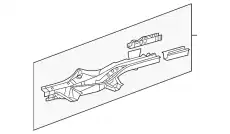 MEMBER SUB-ASSY RR 57602-42907 TOYOTA / LEXUS