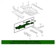 MEMBER SUB-ASSY RR 57602-42907 TOYOTA / LEXUS