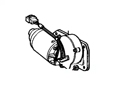 MOTOR & BRACKET ASSY 85120-90804 TOYOTA / LEXUS