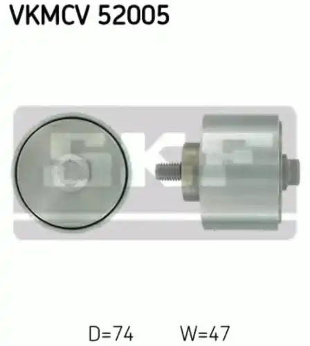 ролик натяжителя ремня! \Iveco Cursor VKMCV52005 SKF