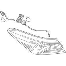 Фонарь задний TOYOTA / LEXUS 81560-06840