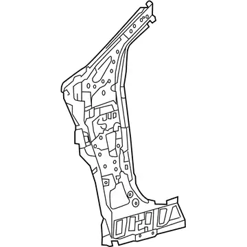 PILLAR SUB-ASSY, FR 6102447111 TOYOTA / LEXUS