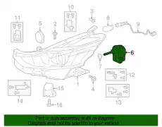 MOTOR, HEADLAMP LEVELING 8566102040 TOYOTA / LEXUS