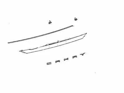 GARNISH SUB-ASSY, LU 7680133670C0 TOYOTA / LEXUS