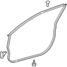 УПЛОТНИТЕЛЬ ДВЕРИ 6786206180 TOYOTA / LEXUS