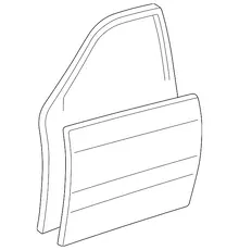 PANEL S/A, FR DOOR 67001-60472 TOYOTA / LEXUS