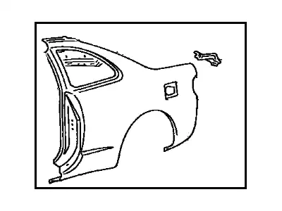 PANEL S/A, QUARTER 61602-2D915 TOYOTA / LEXUS