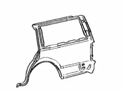 PANEL S/A, QUARTER 61601-23908 TOYOTA / LEXUS