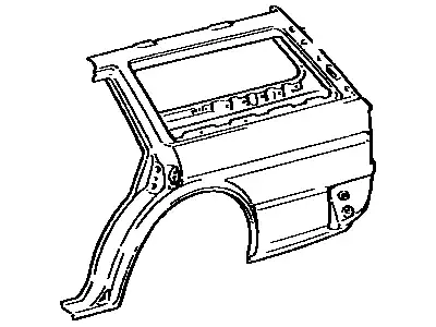 PANEL S/A, QUARTER 61602-23907 TOYOTA / LEXUS