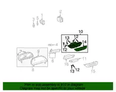 PANEL SUB-ASSY, AIR 55902-33660 TOYOTA / LEXUS