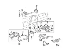 PANEL SUB-ASSY, AIR 55902-33660 TOYOTA / LEXUS