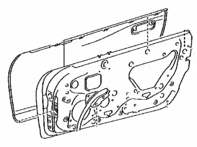 PANEL SUB-ASSY, FR D 67001-17120 TOYOTA / LEXUS