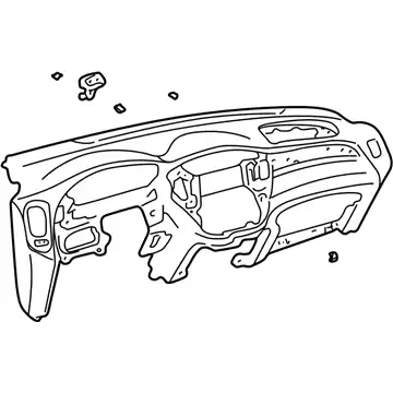 PANEL SUB-ASSY, INST 55301-48020-B2 TOYOTA / LEXUS