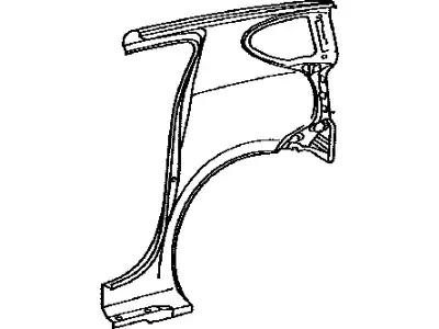 PANEL SUB-ASSY, QUAR 61601-16770 TOYOTA / LEXUS