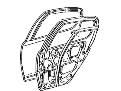 PANEL SUB-ASSY, RR D 67004-52070 TOYOTA / LEXUS