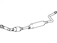 PIPE ASSY, EXHAUST 17410-21570 TOYOTA / LEXUS