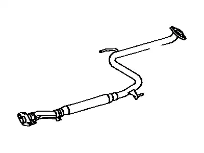 PIPE ASSY, EXHAUST 17420-74130 TOYOTA / LEXUS