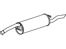 PIPE ASSY, EXHAUST T 17430-31510 TOYOTA / LEXUS