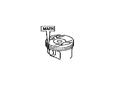 PISTON 13211-36031-B0 TOYOTA / LEXUS