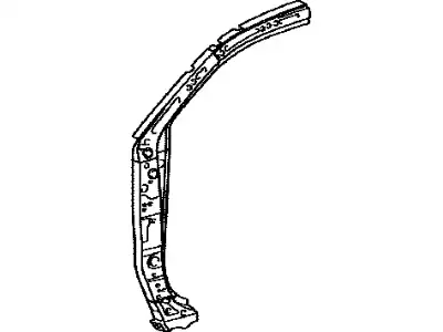 REINFORCEMENT SUB-AS 61109-16080 TOYOTA / LEXUS