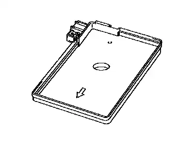 TRAY, BATTERY 74431-48050 TOYOTA / LEXUS