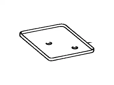 TRAY, BATTERY 74431-20050 TOYOTA / LEXUS