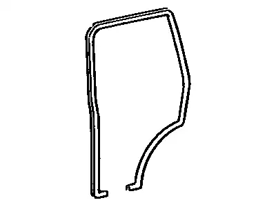 Уплотнитель двери TOYOTA / LEXUS 62334-89102-03