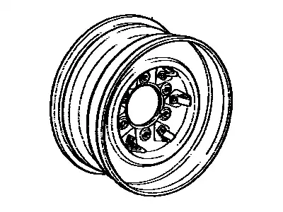 WHEEL, DISC 42611-35230 TOYOTA / LEXUS