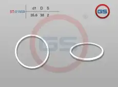 Тефлоновое кольцо 35,6x38x2 ST-01859 GS