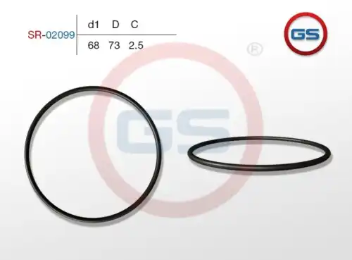 Резиновое кольцо 60 2.5 SR-02099 GS