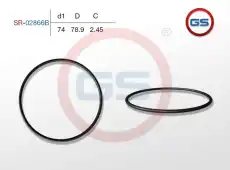 Резиновое кольцо 74 2.45 SR-02866B GS