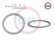 Резиновое кольцо 36.09 3.53 SR-08029 GS