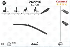 Щетка стеклоочистителя 262216 SWF 700/28" мм/",
