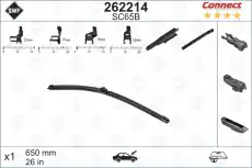 Щетка стеклоочистителя 262214 SWF 650/26" мм/",