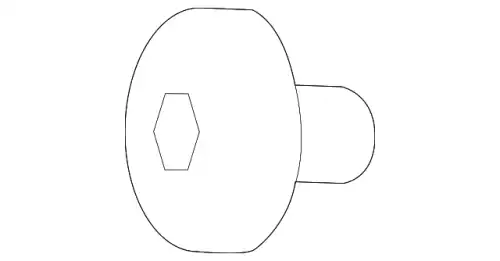 Болт M10 x 21mm W708887S437 MOTORCRAFT