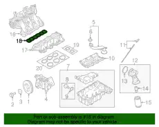 Прокладка коллектора MOTORCRAFT AT4Z9H486A