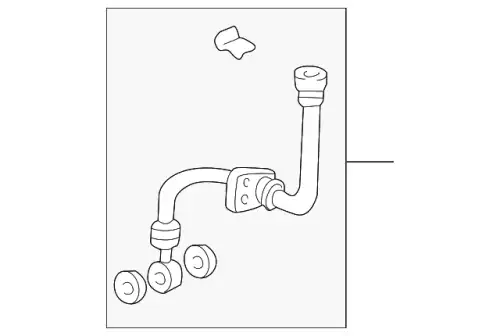 SET,RR BRAKE HOSE 01468S2A010 HONDA