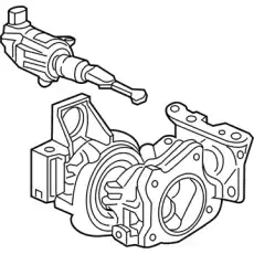 TURBOCHARGER ASSY 189005PAA01 HONDA