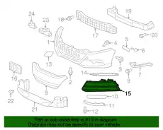 GARNISH(1) R 33302TM8J01 HONDA