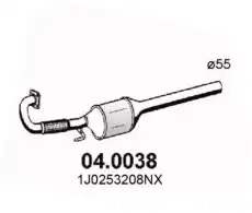 катализатор глушителя VW 04.0038 ASSO