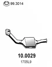 катализатор глушителя Peug 10.0029 ASSO