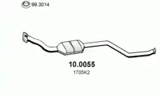 катализатор глушителя Citr 10.0055 ASSO