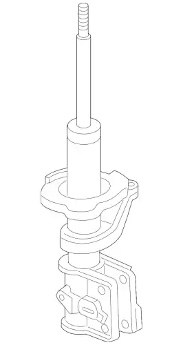 DAMPER UNIT,L FR 51606S5BA02 HONDA