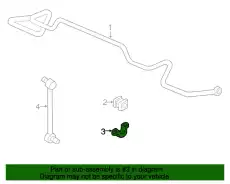HOLDER,STABI BUSH 52308S0E000 HONDA
