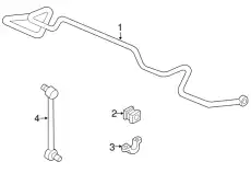 HOLDER,STABI BUSH 52308S0E000 HONDA