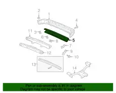 SKID GARNxNH660Mx 71502SCVA00ZA HONDA